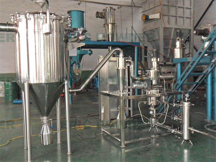 小产量对撞式气流磨