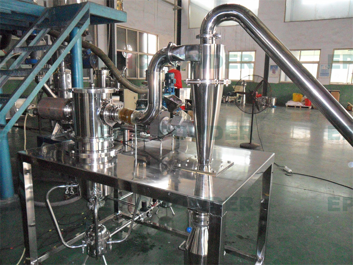 实验型扁平式气流粉碎机