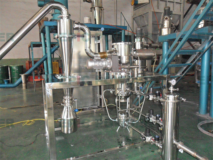 实验室圆盘式气流粉碎机