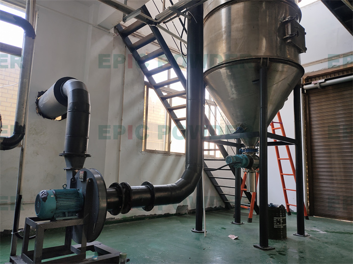 小产量流化床气流粉碎机