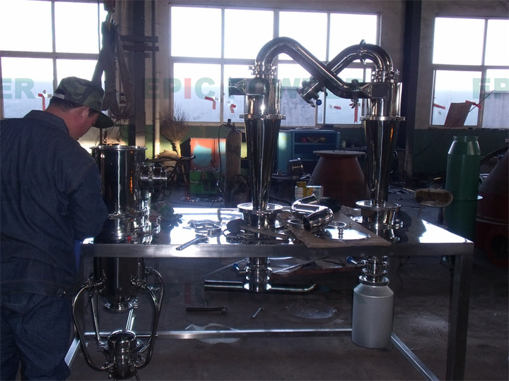 大产量圆盘式气流粉碎机