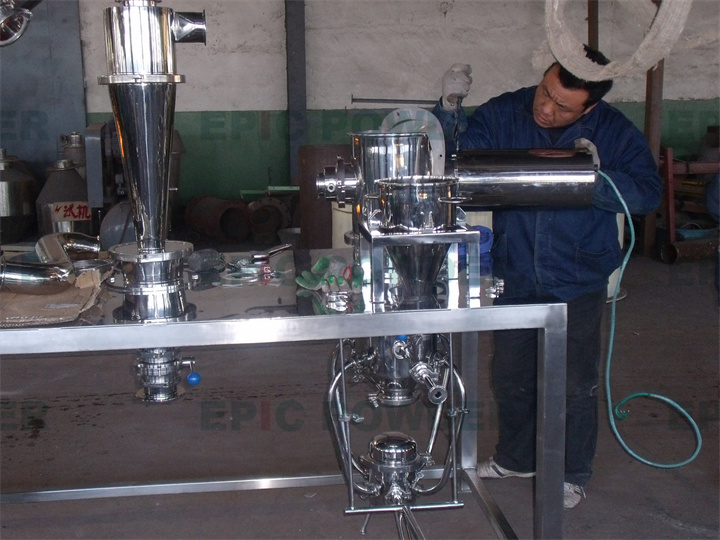 生产型流化床气流粉碎机