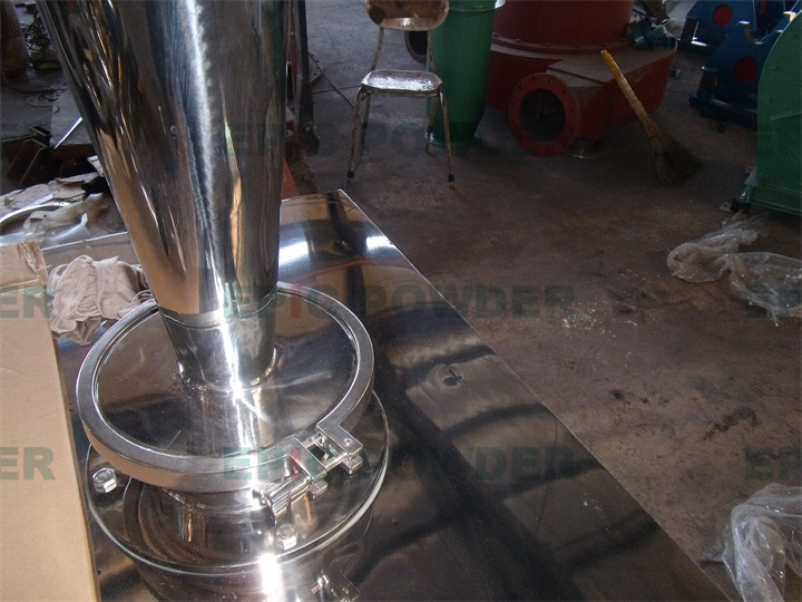 小型扁平式气流磨