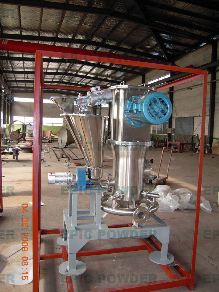 实验型圆盘式气流粉碎机