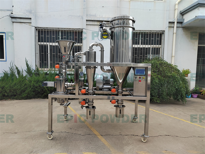 实验型扁平式气流粉碎机